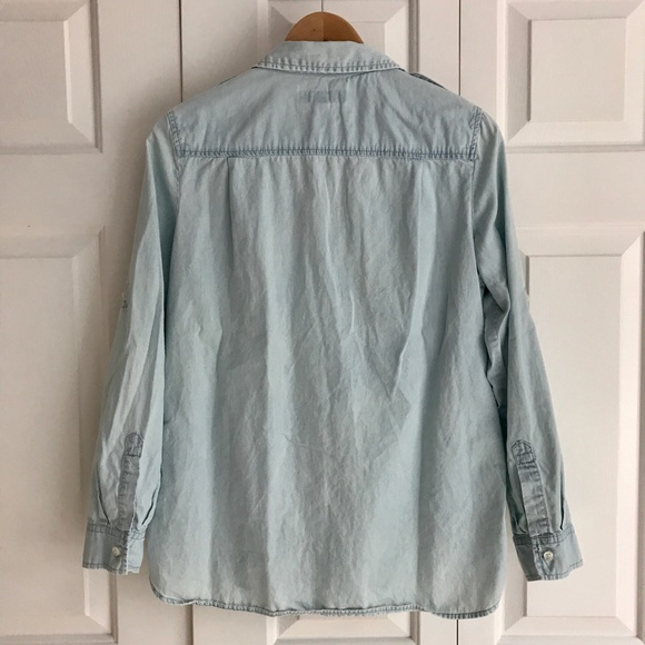 MICHAEL Michael Kors Chambray Button Up - Picture 2 of 4